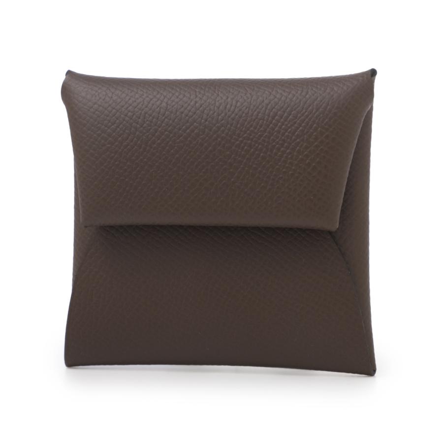エルメス HERMES コインケース BASTIA CHANGE PURSE ブラウン メンズ bastia-epsom-b-ecorceの画像
