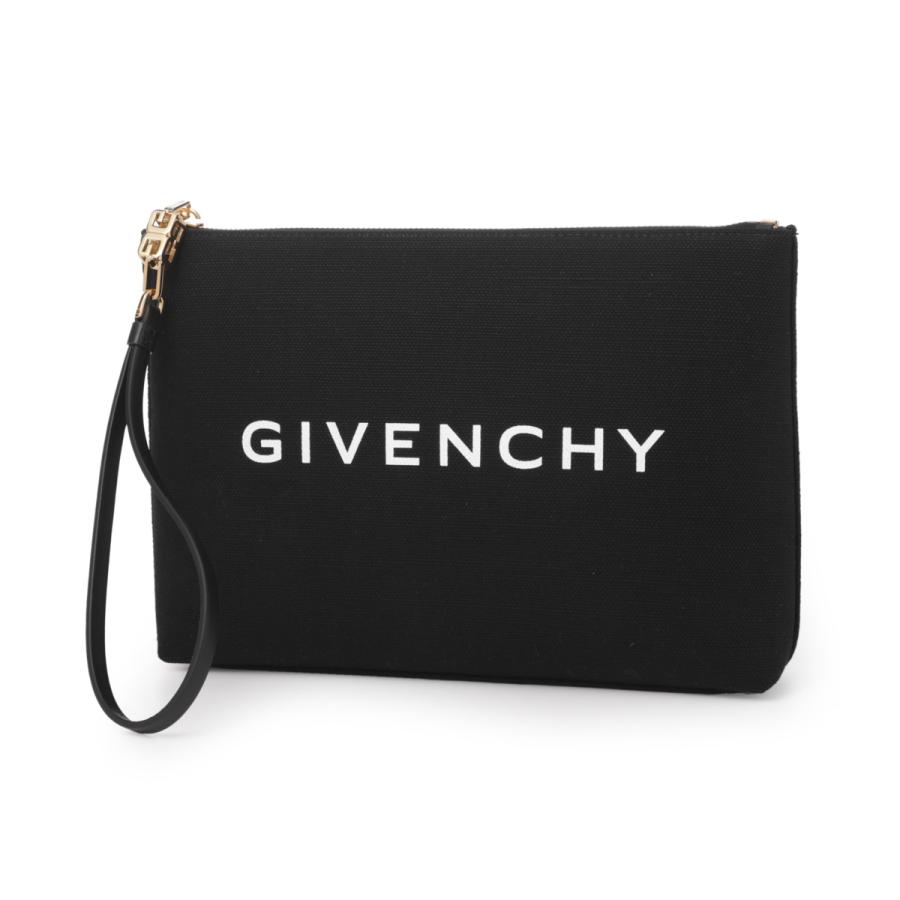 美品　GIVENCHY ジバンシーパンドラ　レザー　黒　クラッチバッグ　ポーチ GIVENCHY（ジバンシィ） ジバンシー クラッチバッグ ポーチ ブラック