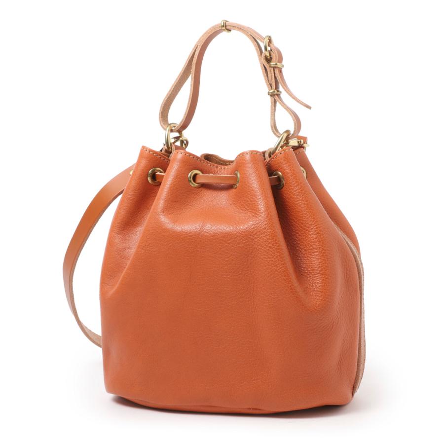 イルビゾンテ IL BISONTE ハンドバッグ BBU001 BUCKET BAG ショルダーバッグ レディース bbu001-pv0001-ca127b-caramelの画像
