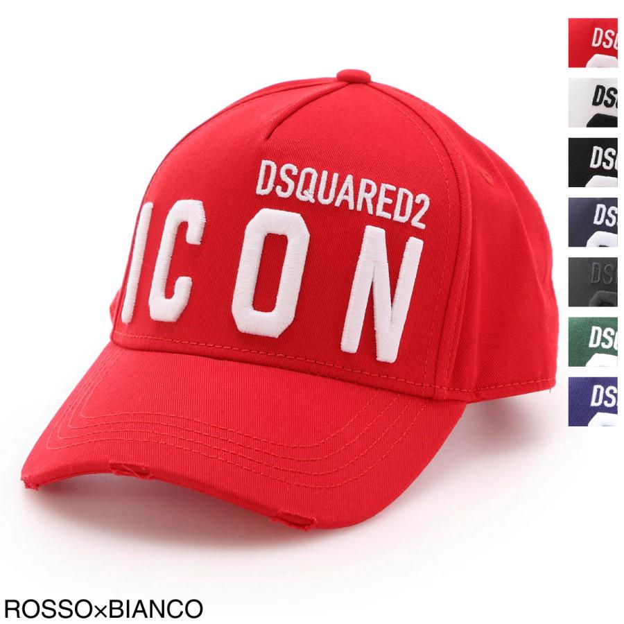 DSQUARED2 ベースボールキャップ BCM0412 05C00001 - icaten.gob.mx