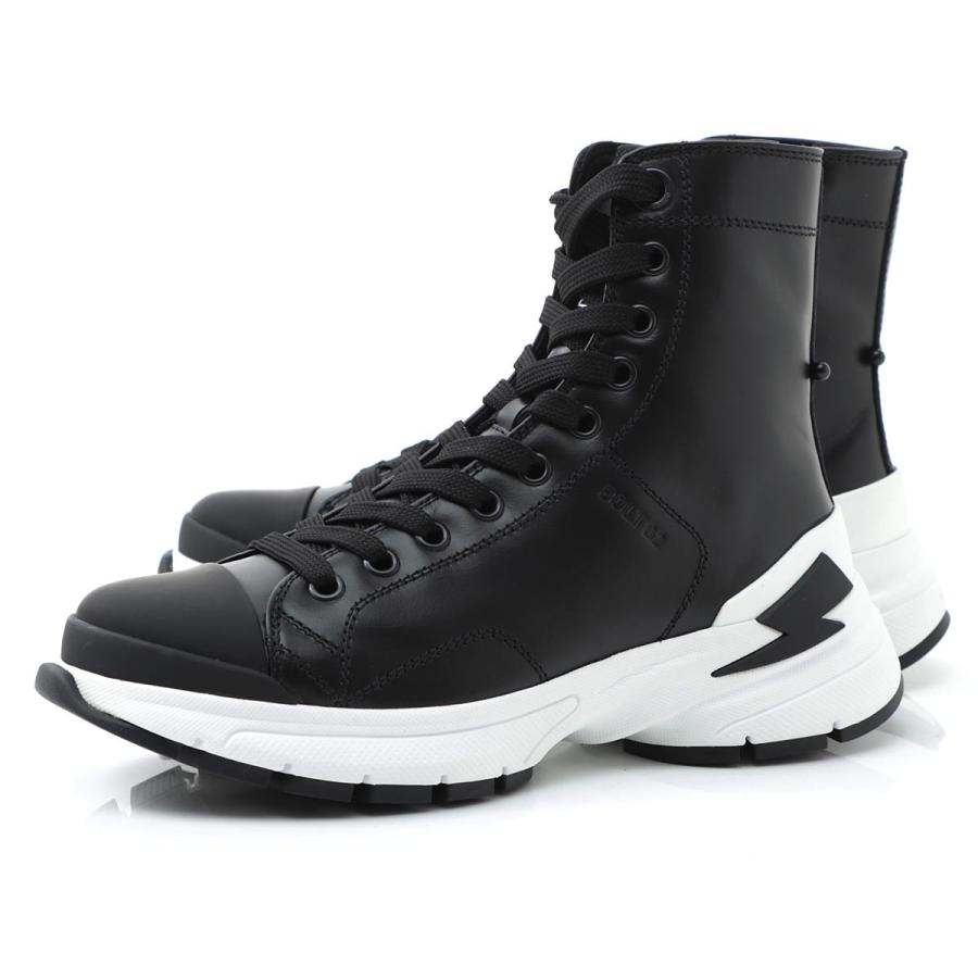 ニールバレット Neil Barrett ハイカットスニーカー Bolt 02 Classic ブラック メンズ t3 M9011 524 t3 M9011 0524 モダンブルーyahoo 店 通販 Yahoo ショッピング