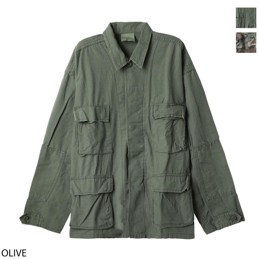 ロスコ Rothco ブルゾン BDU SHIRTS ミリタリージャケット リップス