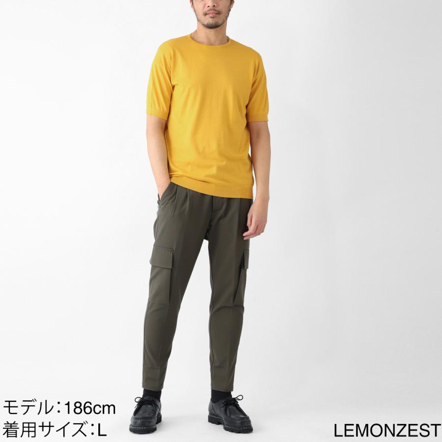 JOHN SMEDLEY（ジョンスメドレー） Tシャツ クルーネック 半袖 ニット