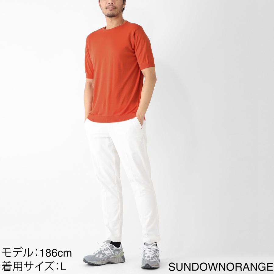 JOHN SMEDLEY ジョンスメドレー クルーネック半袖ニット BELDEN JOHN SMEDLEY ジョンスメドレー クルーネック半袖ニット BELDEN