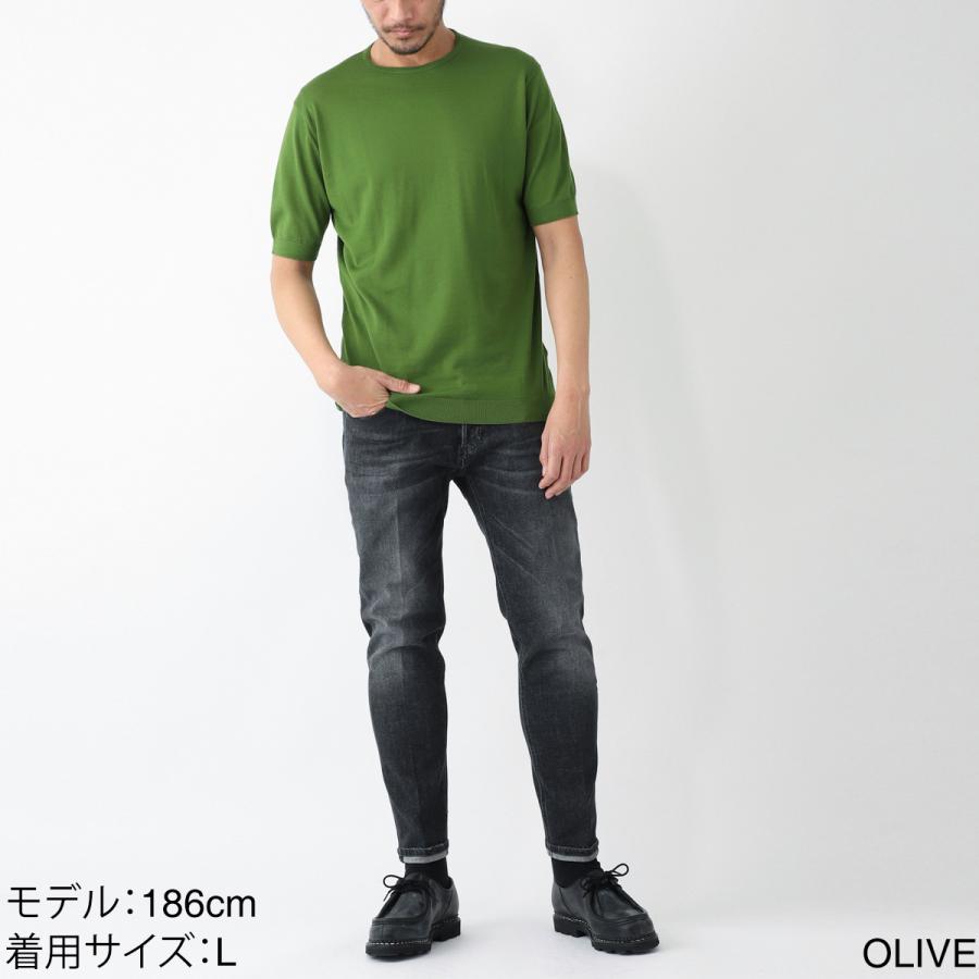 JOHN SMEDLEY（ジョンスメドレー） Tシャツ クルーネック 半袖 ニット