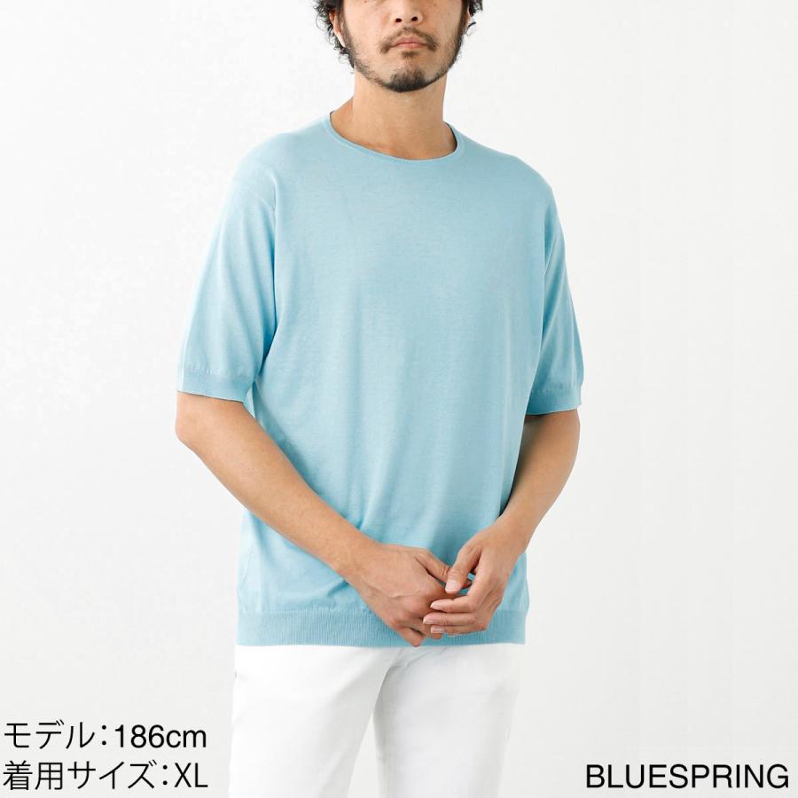JOHN SMEDLEY ジョンスメドレー クルーネック半袖ニット BELDEN JOHN SMEDLEY ジョンスメドレー クルーネック半袖ニット BELDEN