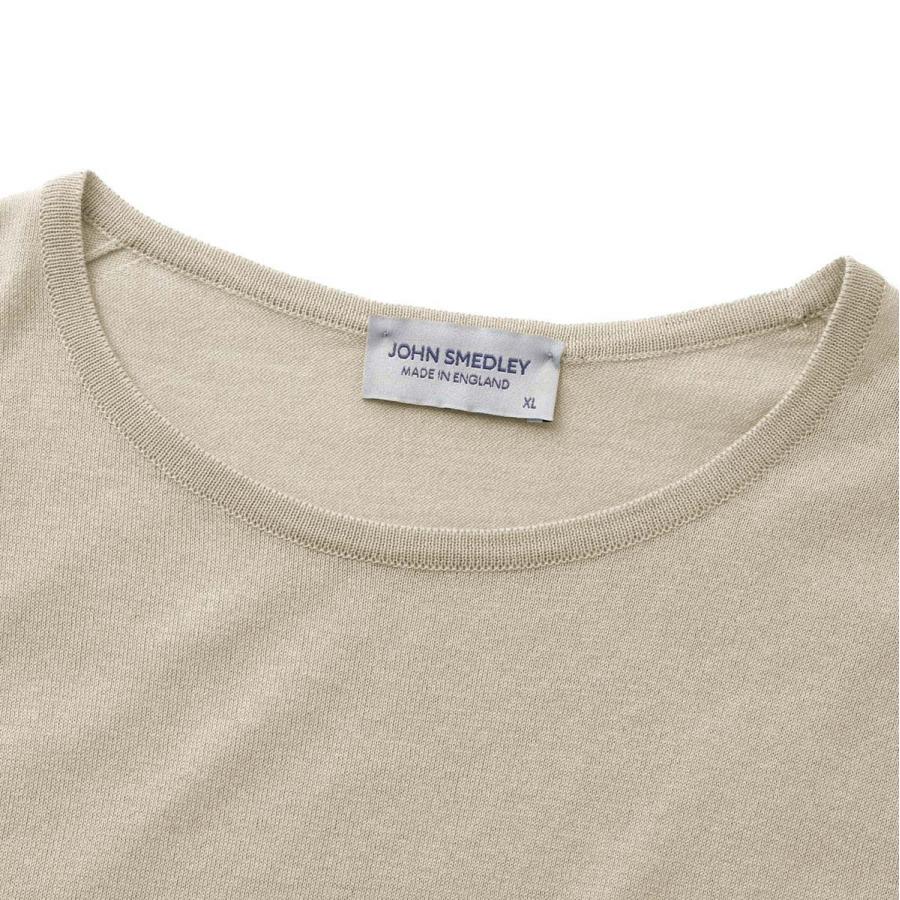 JOHN SMEDLEY（ジョンスメドレー） Tシャツ クルーネック 半袖 ニット