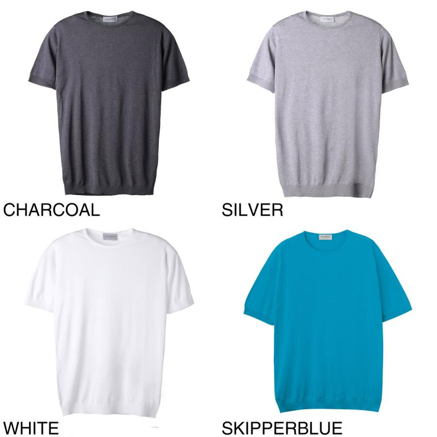 JOHN SMEDLEY（ジョンスメドレー） Tシャツ クルーネック半袖 ニット