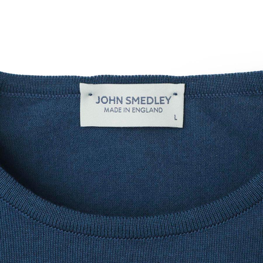 JOHN SMEDLEY（ジョンスメドレー） クルーネック半袖ニット BELDEN