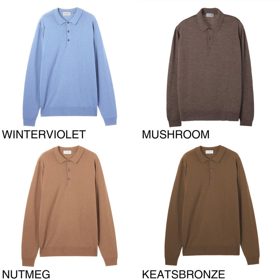 JOHN SMEDLEY ジョンスメドレー 長袖 ポロシャツ BELPER