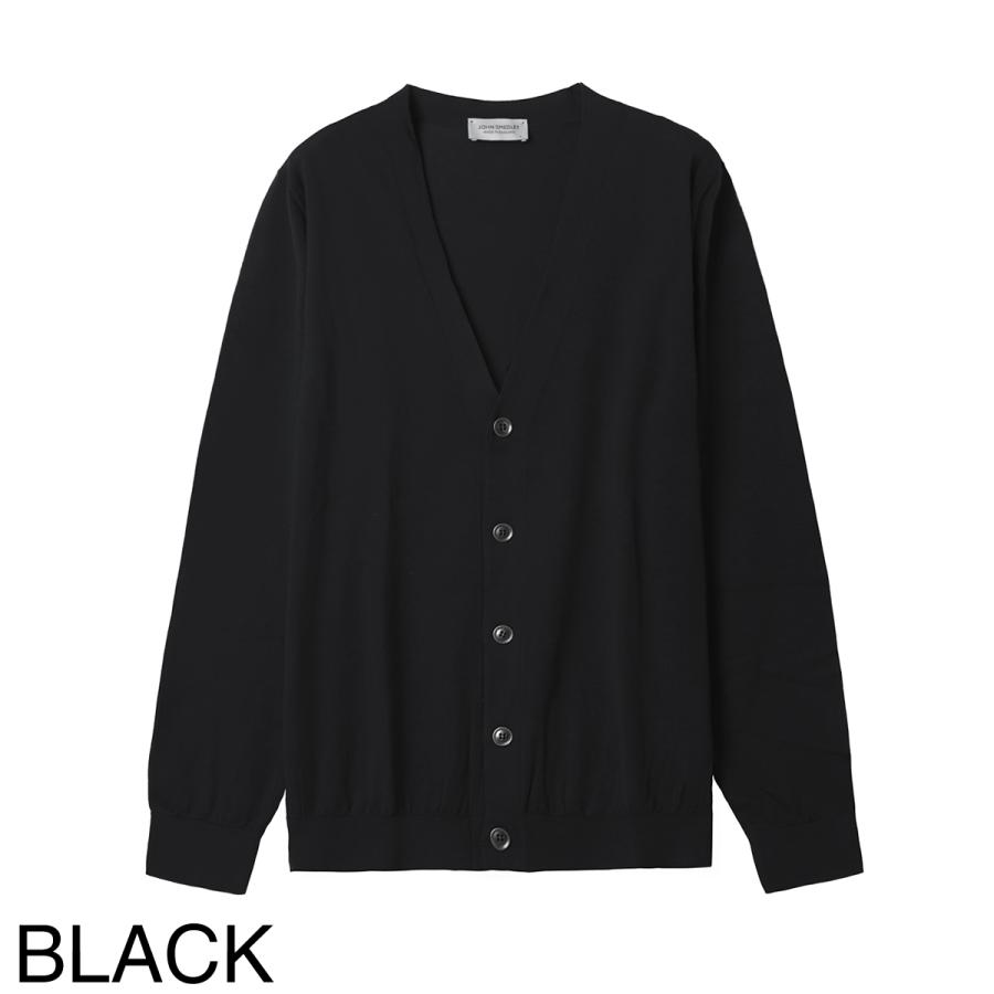 ジョンスメドレー JOHN SMEDLEY Vネック カーディガン BERNARD ベルナード シーアイランドコットン 30ゲージ EASY FIT メンズ bernard-navyの画像