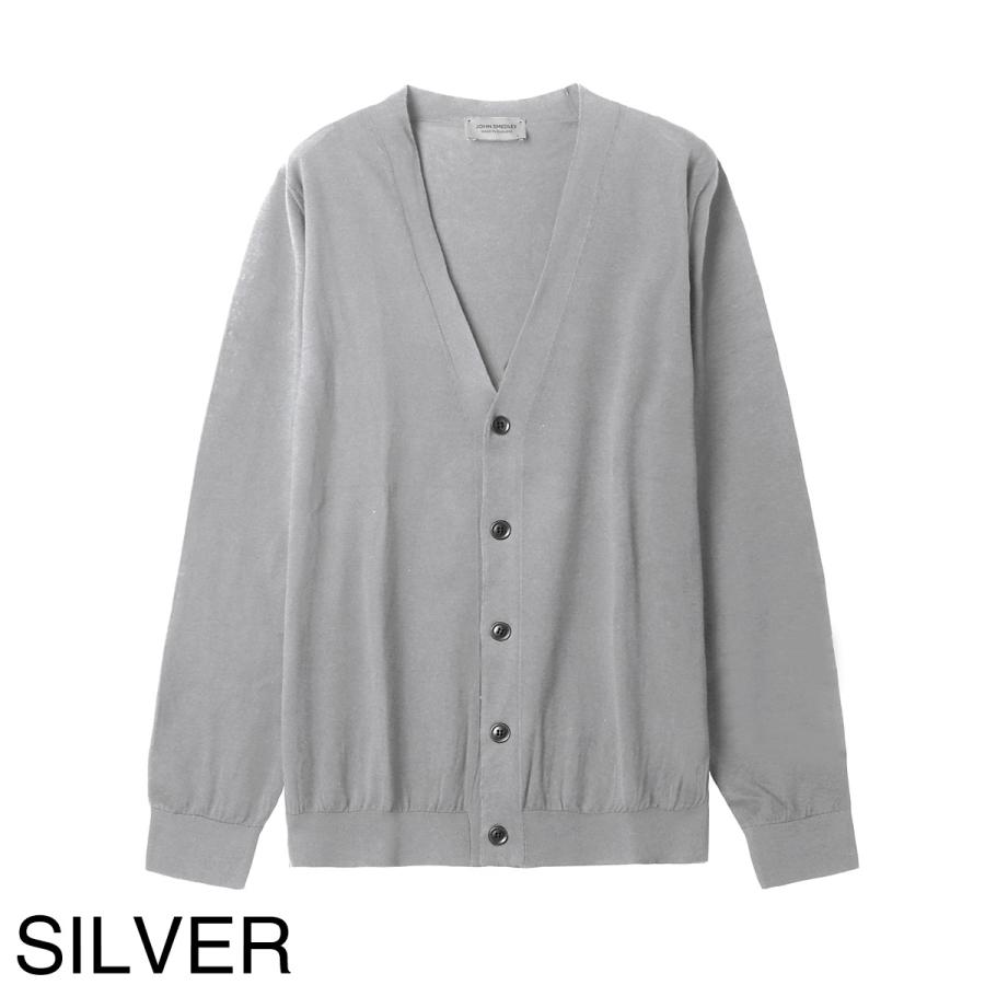現行 ジョンスメドレー カーディガン シーアイランドコットンVネック ボルドー JOHN SMEDLEY（ジョンスメドレー） JOHN SMEDLEY Vネック カーディガン
