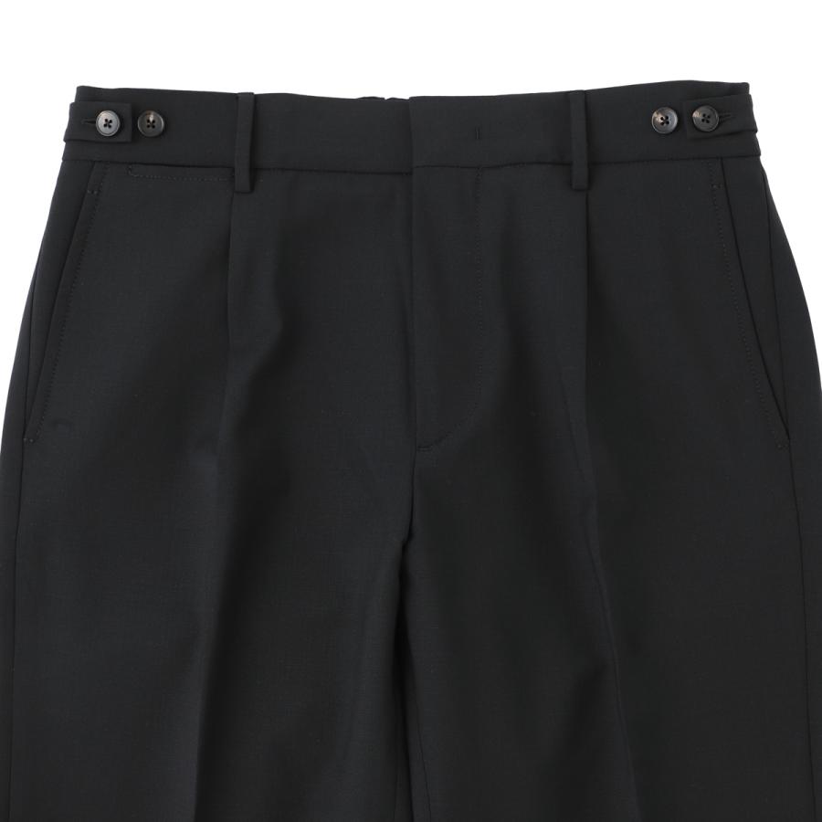 ベルウィッチ BERWICH スラックス BERTO WOOL POLY STRETCH ウールパンツ メンズ berto-gt1442x-blackの画像