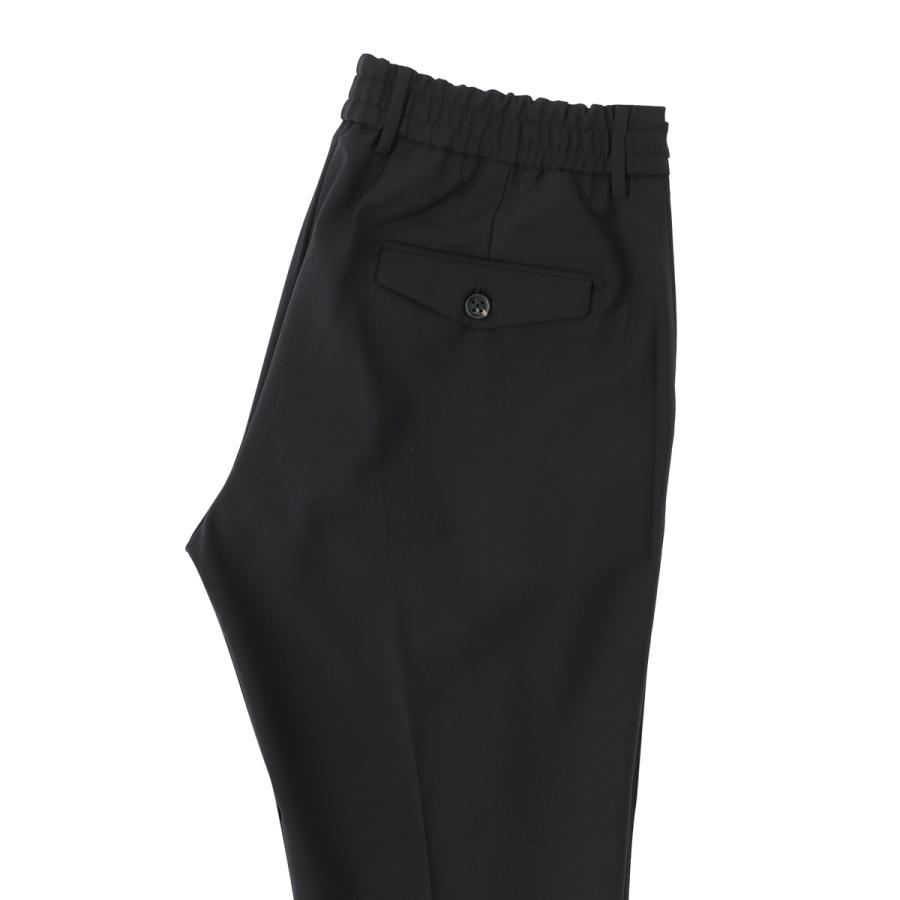 ベルウィッチ BERWICH スラックス BERTO WOOL POLY STRETCH ウールパンツ メンズ berto-gt1442x-blackの画像