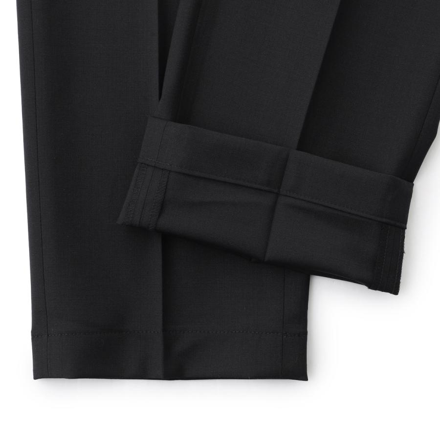 ベルウィッチ BERWICH スラックス BERTO WOOL POLY STRETCH ウールパンツ メンズ berto-gt1442x-blackの画像
