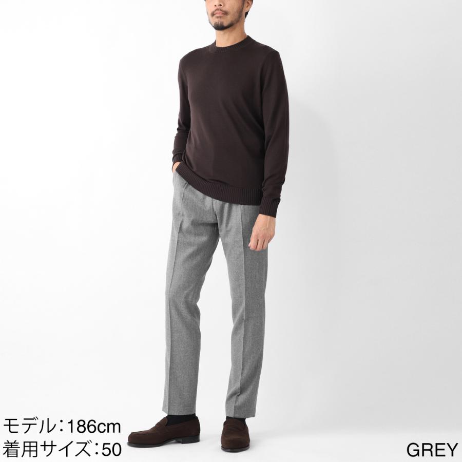 ベルウィッチ BERWICH スラックス BERTO LIGHT MELANGE WOOL ウール