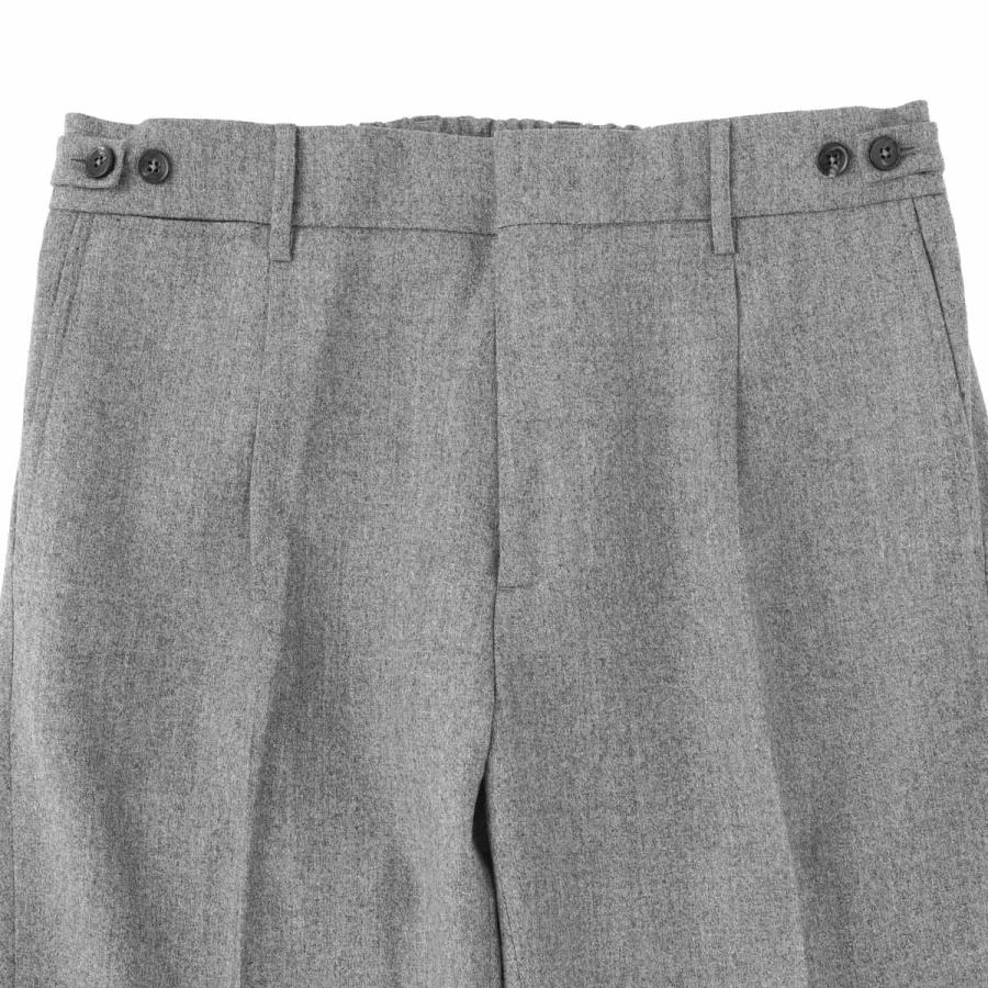 ベルウィッチ BERWICH スラックス BERTO LIGHT MELANGE WOOL ウールパンツ メンズ berto-rd5470-greyの画像