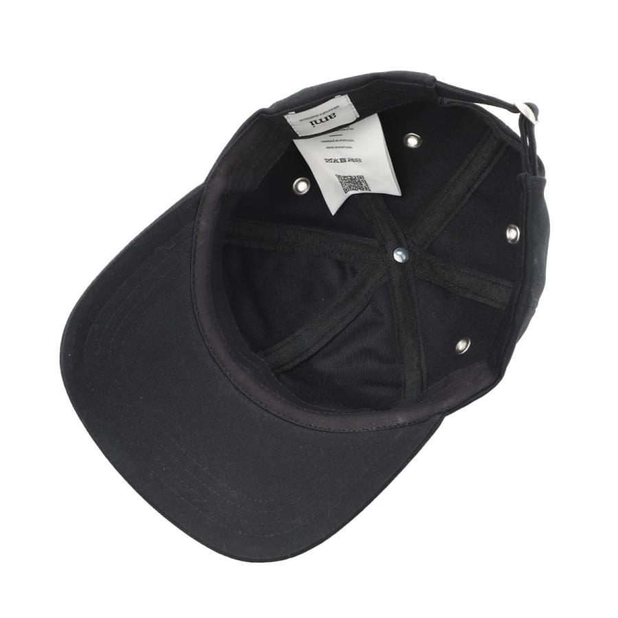 アミ パリス キャップ AMI paris AMI DE COEUR EMBROIDERY CAP ブラック メンズ レディース ベースボールの画像