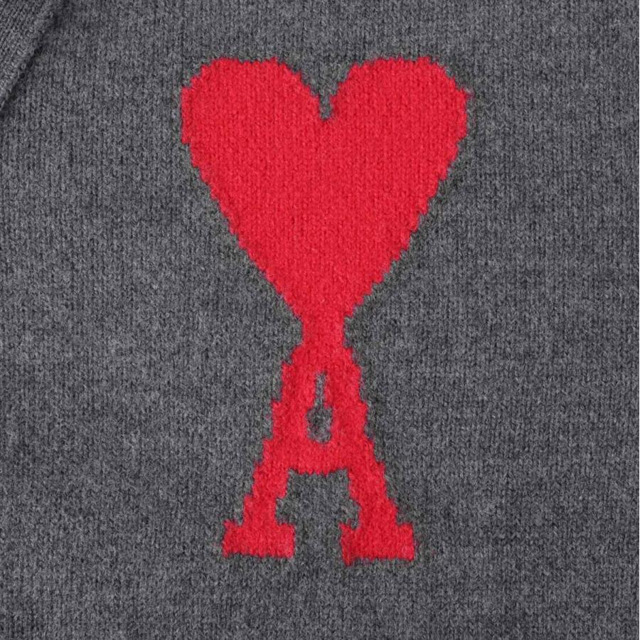 アミパリス カーディガン AMI paris Vネック カーデ ADC CARDIGAN メンズの画像