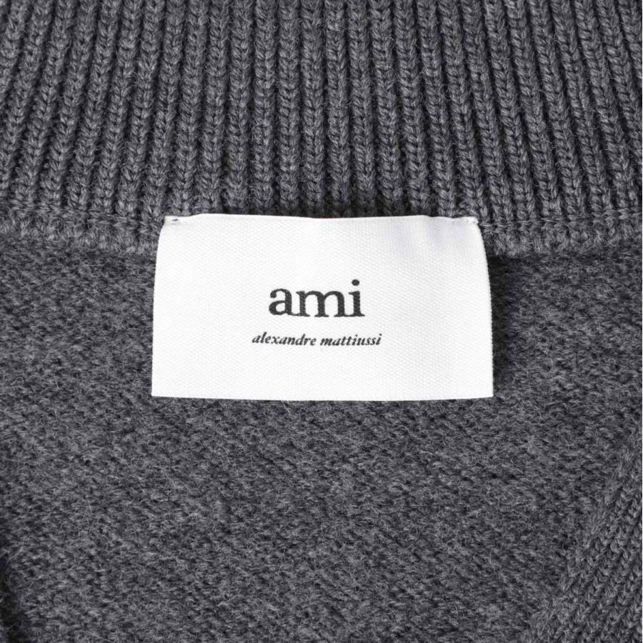 アミパリス カーディガン AMI paris Vネック カーデ ADC CARDIGAN メンズの画像