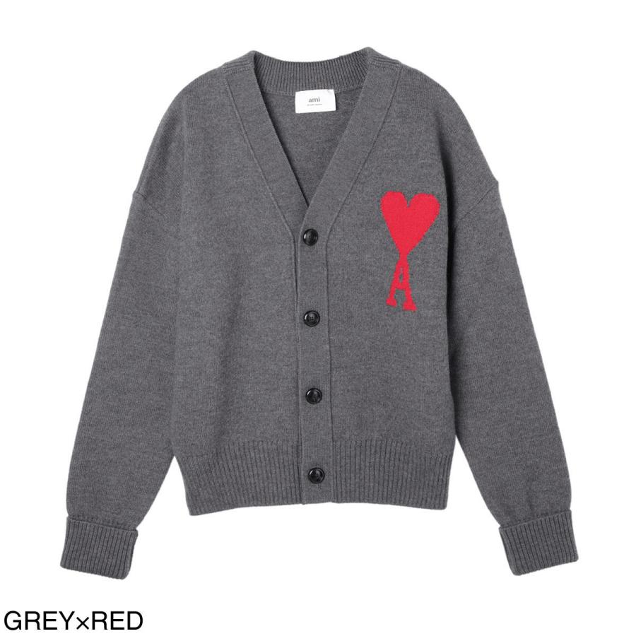 ami アイボリー カーディガン 男女兼用 ウィメンズ セーター＆カーディガン | Ami de Coeur | AMI PARIS