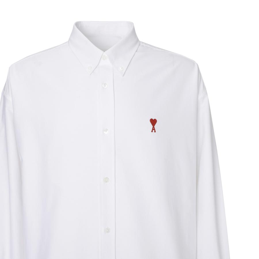 アミ AMI ALEXANDRE MATTIUSSI ボタンダウンシャツ BOXY FIT SHIRT 