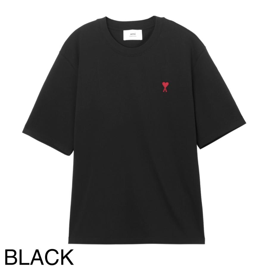 AMI Alexandre Mattiussi アミ AMI クルーネックTシャツ RED AMI DE