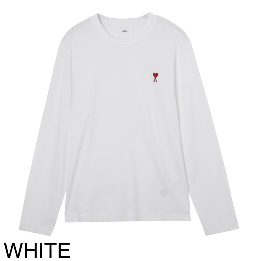 アミパリス Tシャツ AMI paris クルーネック 長袖 メンズ レディースの画像