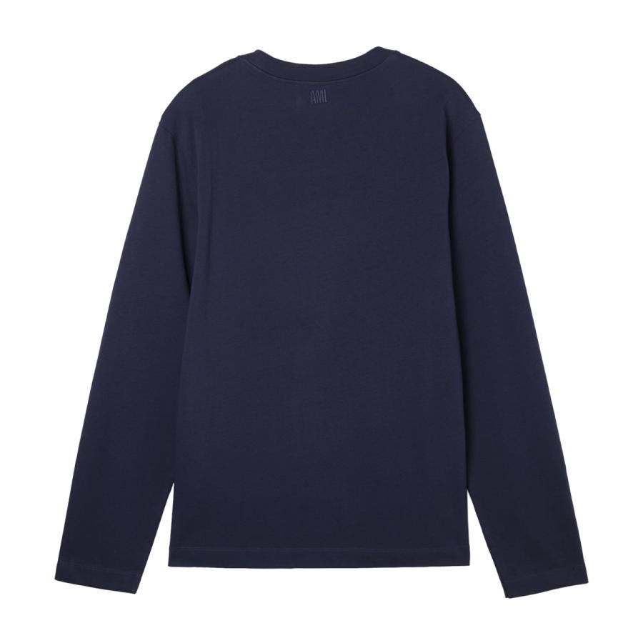 アミパリス Tシャツ AMI paris クルーネック 長袖 メンズ レディースの画像