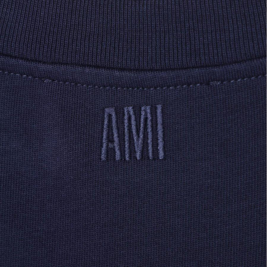 アミパリス Tシャツ AMI paris クルーネック 長袖 メンズ レディースの画像