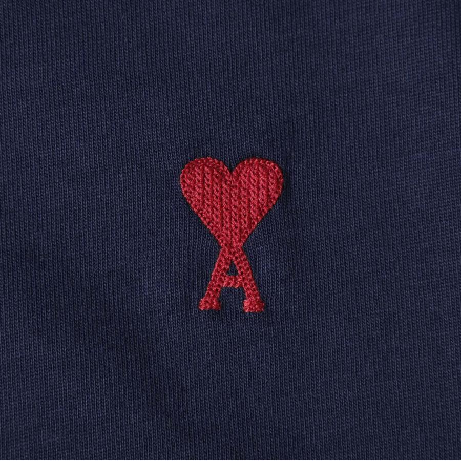 アミパリス Tシャツ AMI paris クルーネック 長袖 メンズ レディースの画像
