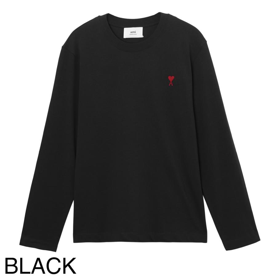 アミパリス Tシャツ AMI paris クルーネック 長袖 メンズ レディースの画像