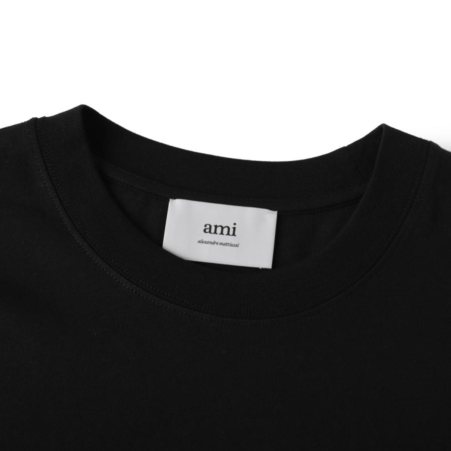 AMI Alexandre Mattiussi アミ クルーネック 長袖Tシャツ DE