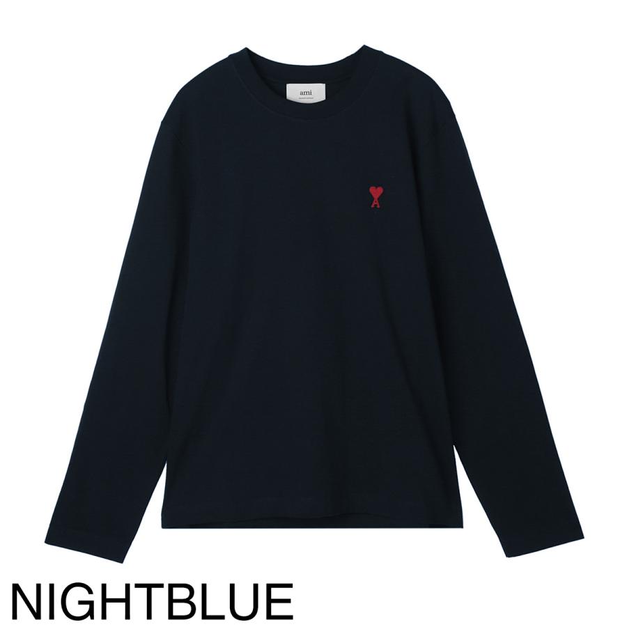 AMI Alexandre Mattiussi アミ クルーネック 長袖Tシャツ DE