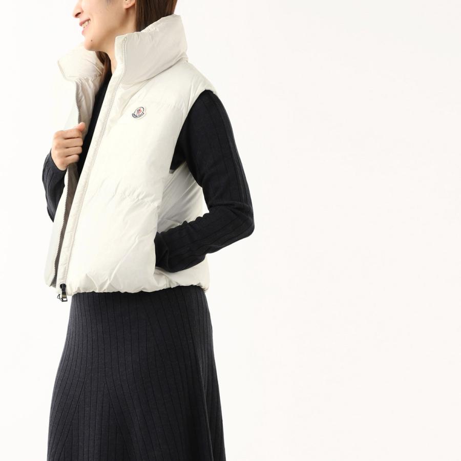 MONCLER（モンクレール） ダウンベスト BLAVET ホワイト レディース 