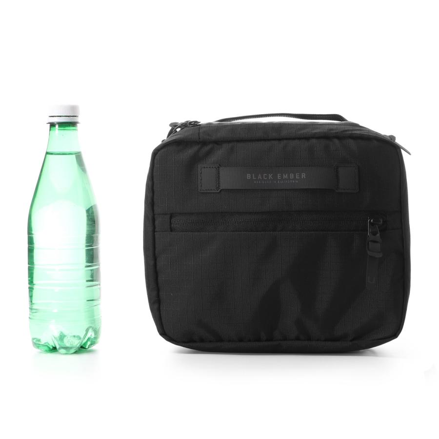 ブラックエンバー BLACK EMBER ガジェットポーチ BOARDING KIT MINI バッグインバッグ トラベルポーチ ブラック メンズ boarding-kit-mini-jetblack_2
