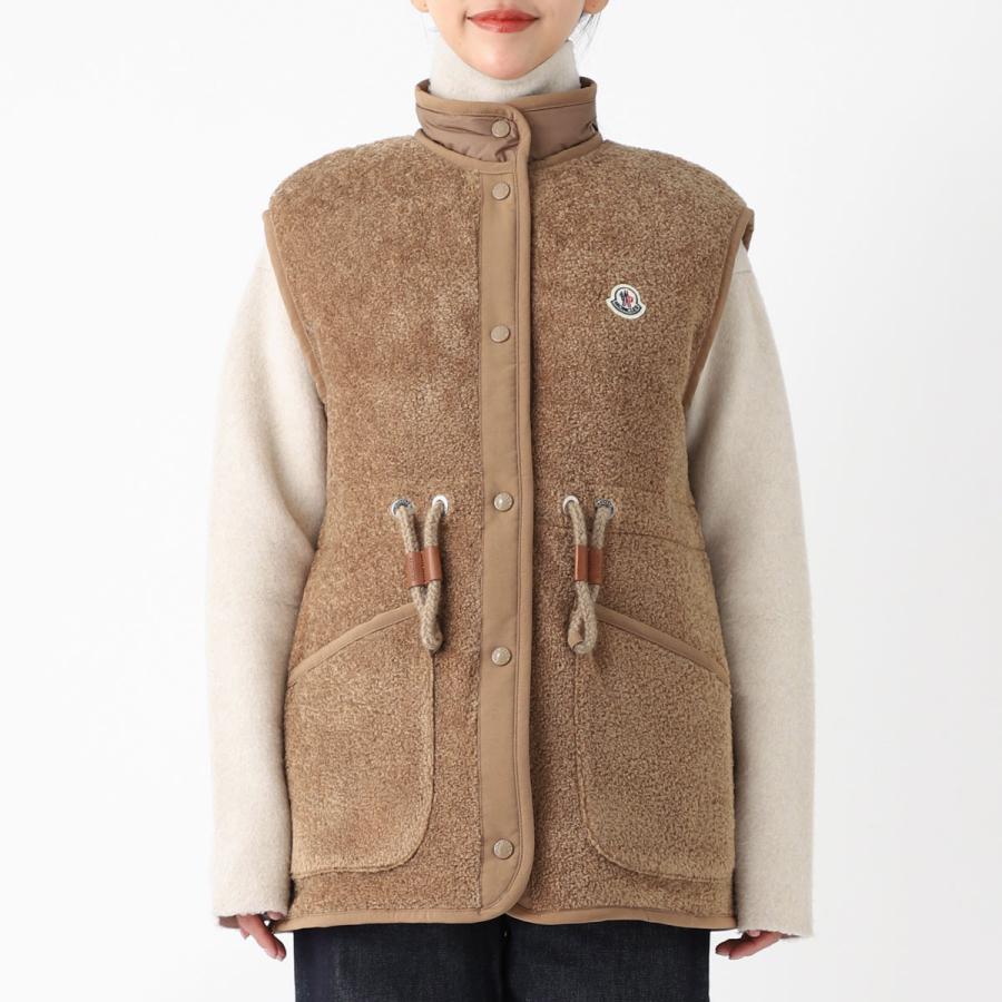 MONCLER（モンクレール） ダウンベスト BOST VEST ブラウン レディース