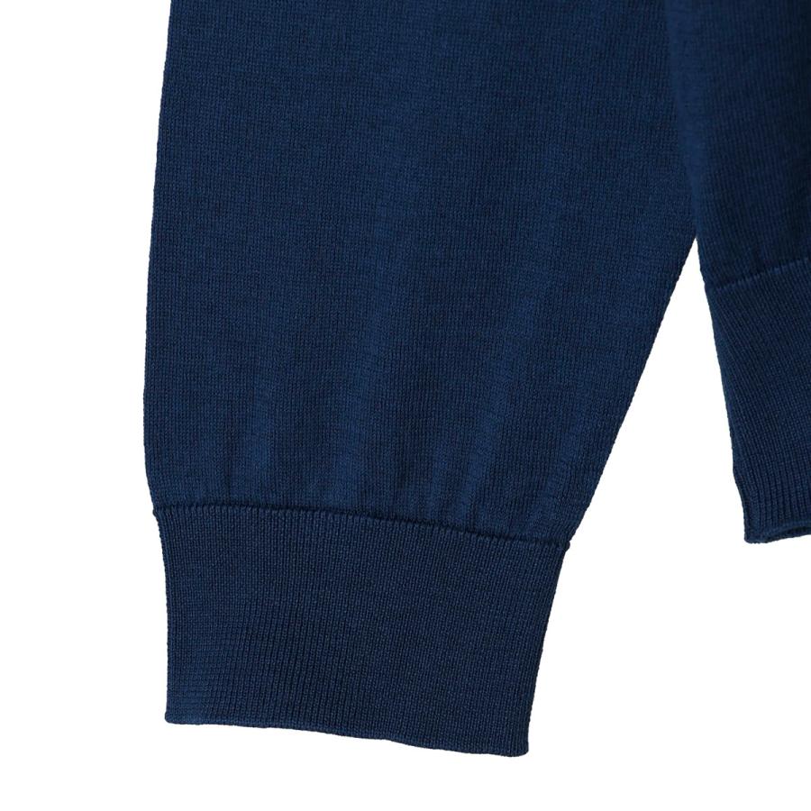 JOHN SMEDLEY（ジョンスメドレー） 長袖 ポロシャツ BRADWELL シー