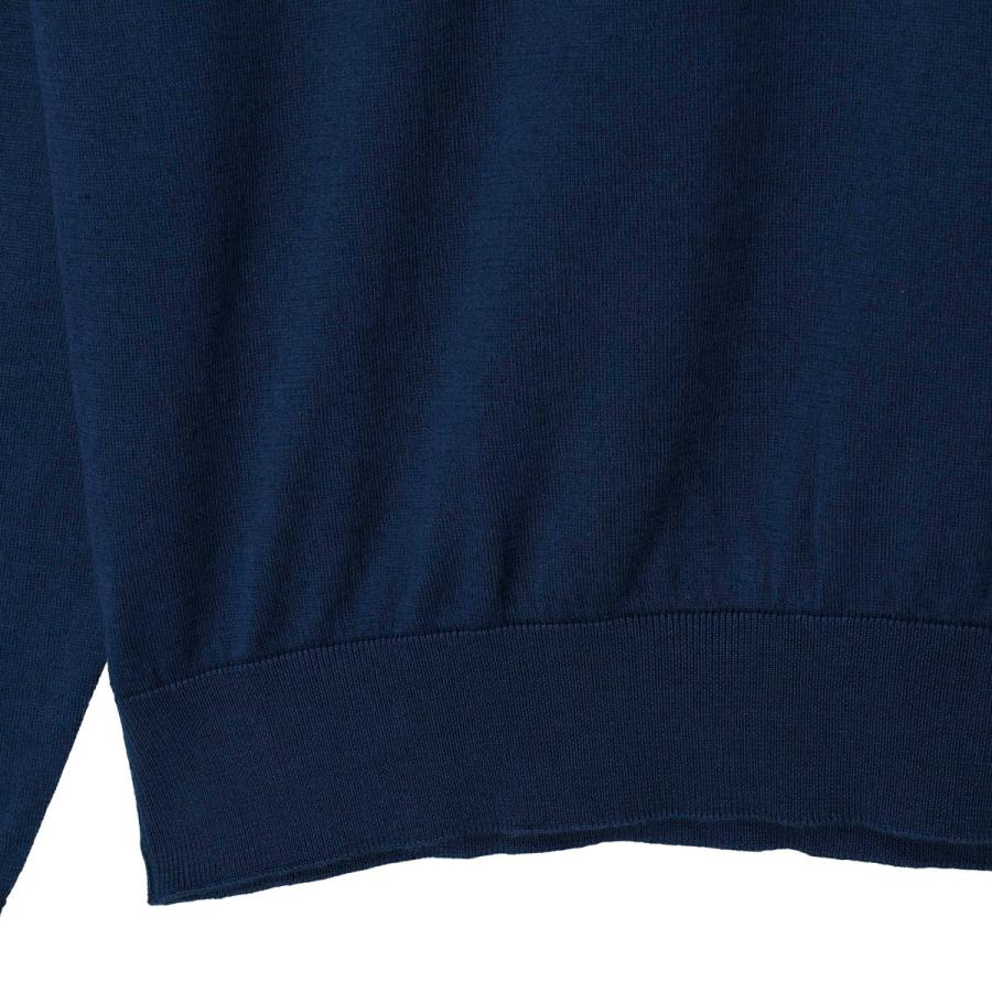 181 新品 ジョンスメドレー BRADWELL 30G 長袖 ポロシャツ M JOHN SMEDLEY ジョンスメドレー 長袖 ポロシャツ BRADWELL シー