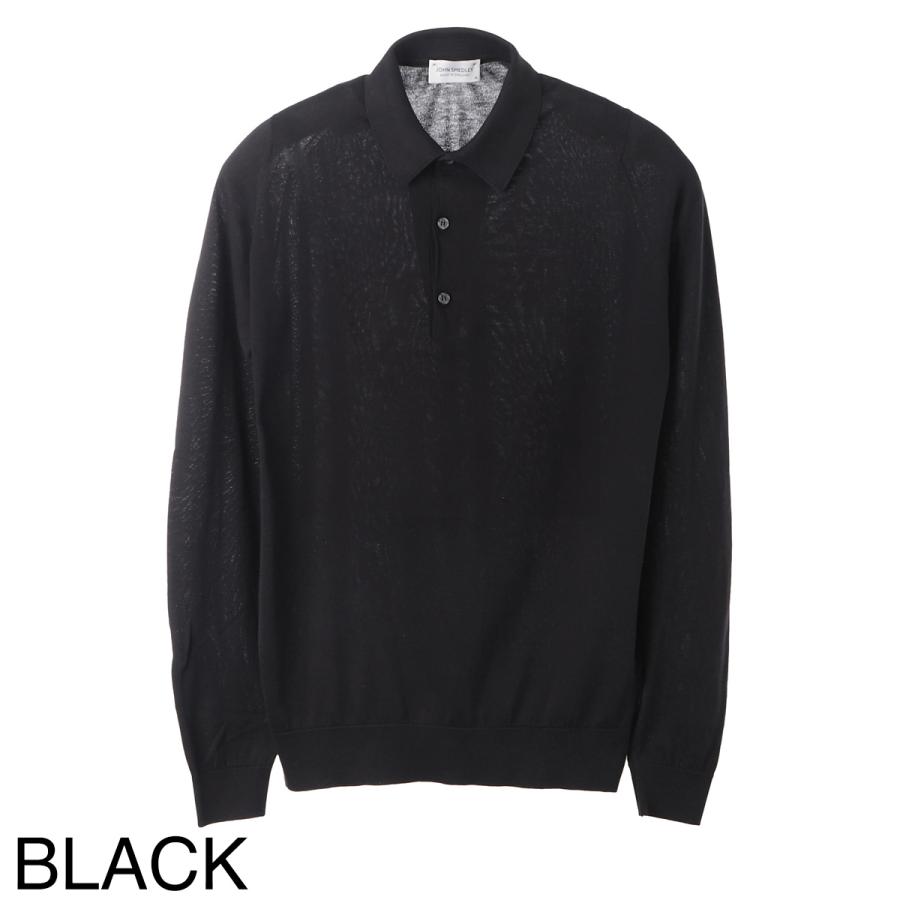 JOHN SMEDLEY（ジョンスメドレー） 長袖 ポロシャツ BRADWELL シー