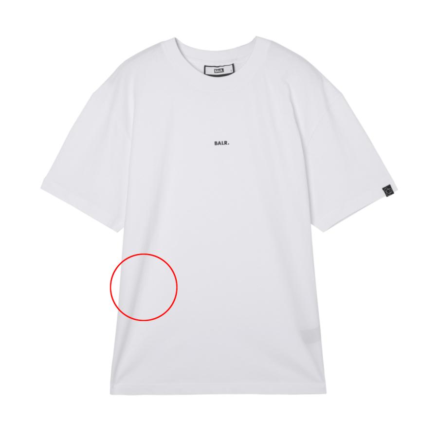 訳あり ボーラー BALR. クルーネックTシャツ BRAND BOX FIT T-SHIRT ホワイト メンズ brand-boxfit-tsh｜mb-y｜14