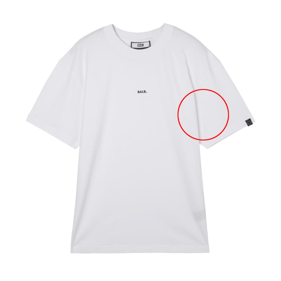 訳あり ボーラー BALR. クルーネックTシャツ BRAND BOX FIT T-SHIRT ホワイト メンズ brand-boxfit-tsh｜mb-y｜04