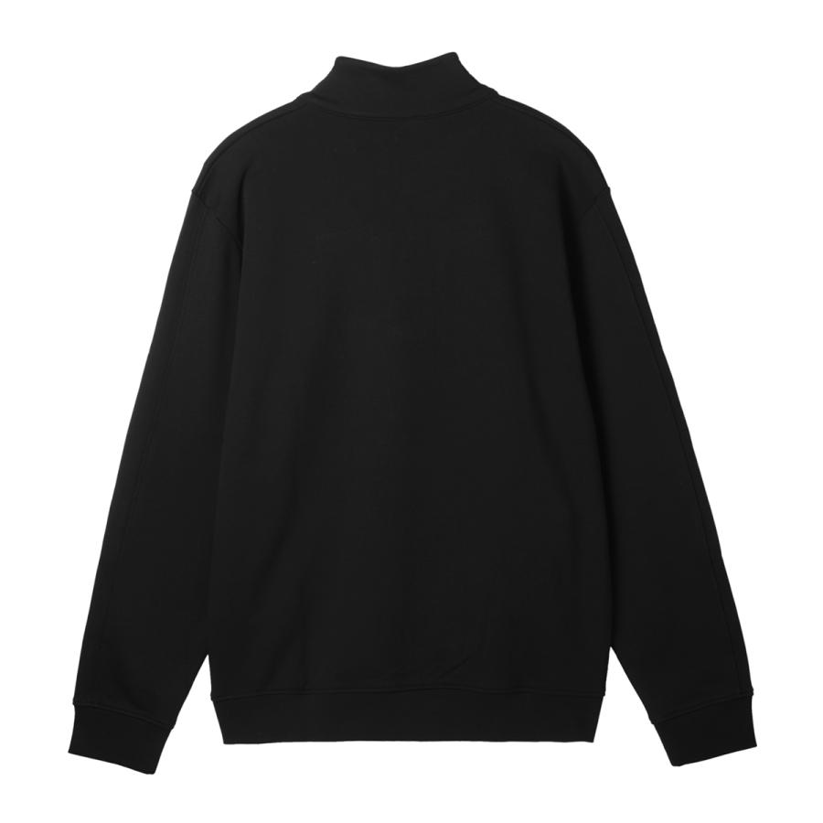 値下げしました！ 未使用品！BALR. ボーラー スウェット ブラック Sサイズ BALR.（ボーラー） ハーフジップ スウェット BRAND REGULAR FIT HALF