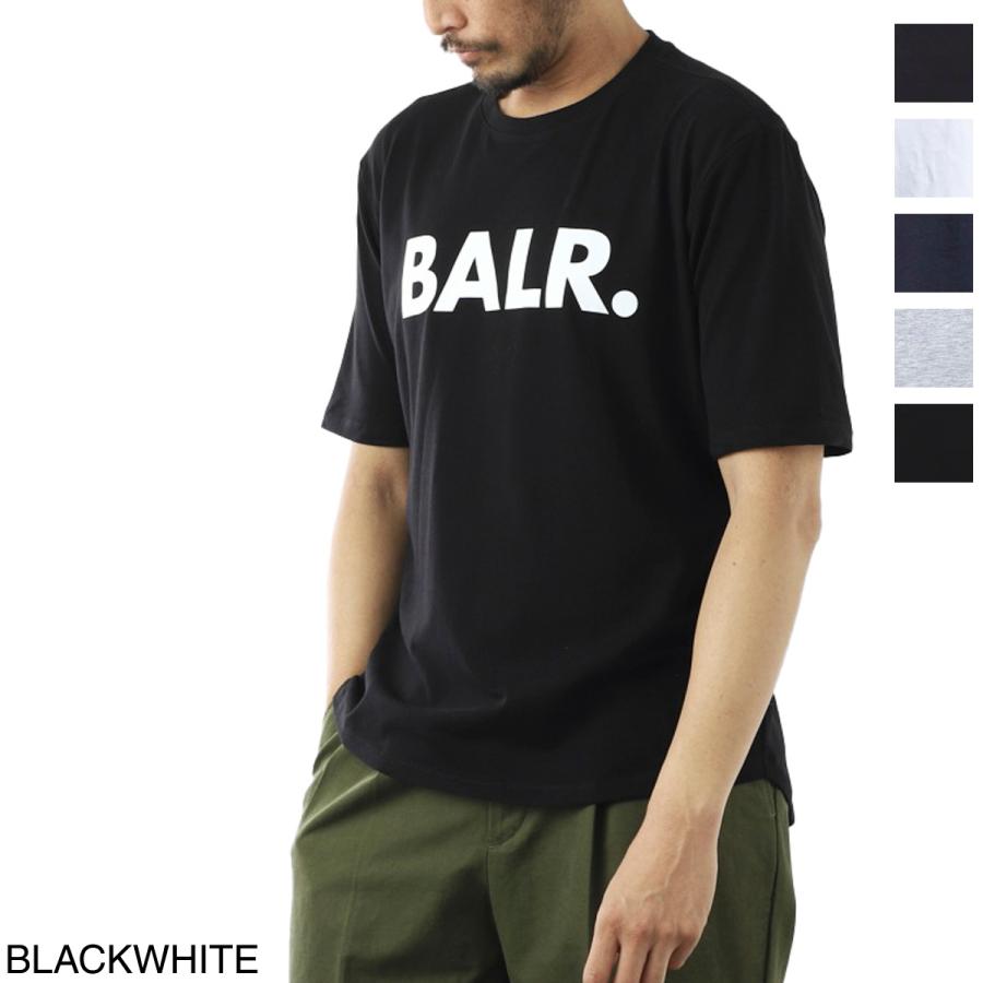 ボーラー BALR. クルーネック Ｔシャツ BRAND T-SHIRT ATHLETIC FIT ブランド Tシャツ アスレチック フィット メンズ｜mb-y