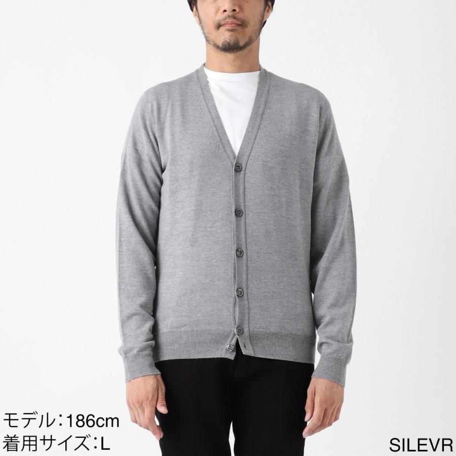 ジョンスメドレー JOHN SMEDLEY カーディガン BURLEY エクストラ  