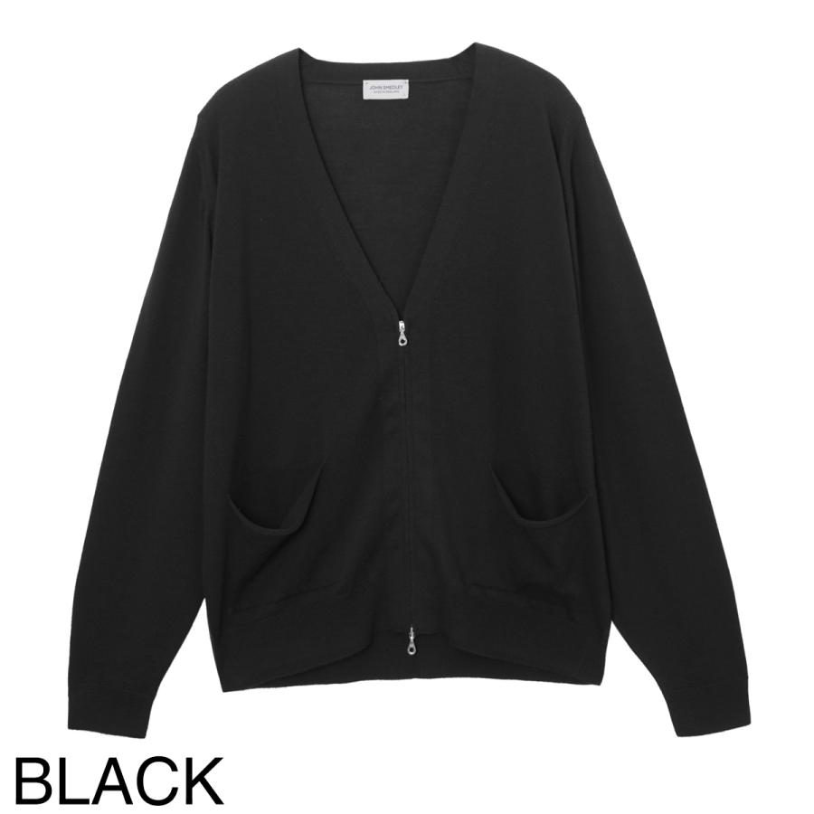 ジョンスメドレー ジップアップ カーディガン 24G STANDARD FIT JOHN