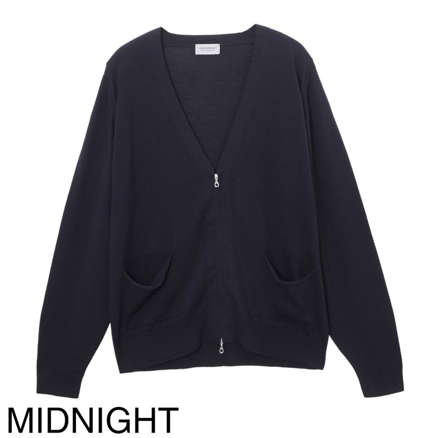 JOHN SMEDLEY（ジョンスメドレー） ジップアップ カーディガン BURNSON
