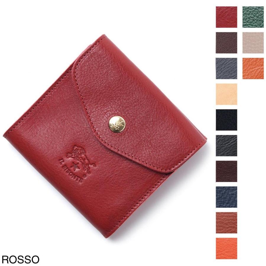 イルビゾンテ Il Bisonte 2つ折り 財布 小銭入れ付き メンズ C0424 P 245 Rosso C0424 P モダンブルーyahoo 店 通販 Yahoo ショッピング