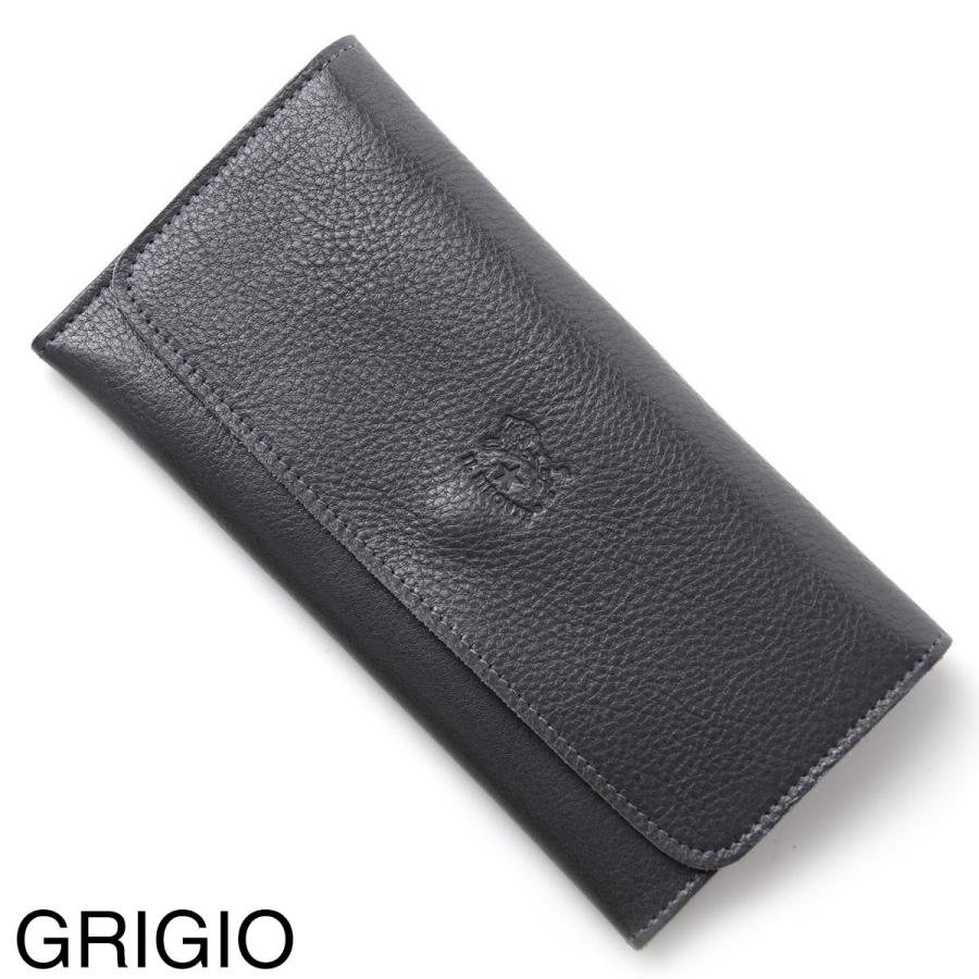 Il Bisonte 三つ折り長財布 C0775 / SCW009 ネイビー Il Bisonte 三つ折り長財布 C0775 / SCW009 ネイビー