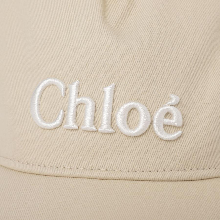 Chloe（クロエ） ベースボールキャップ ベージュ レディース c20429